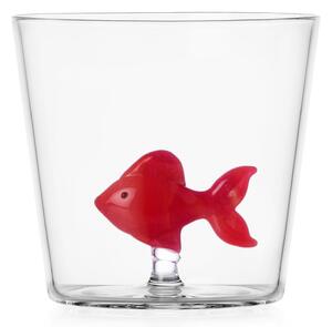 Ichendorf Milano designové sklenice na vodu Animal Farm Tumbler Red Fish