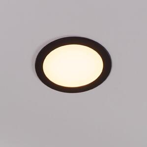 Eglo 31744 - LED Stmívatelné koupelnové svítidlo FUEVA-Z 10,5W/230V IP44 černá