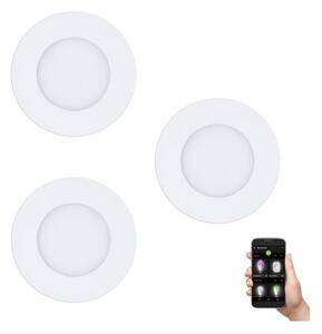 Eglo 31741 - SADA 3xLED Stmívatelné svítidlo FUEVA-Z LED/2,8W/230V IP44 bílá