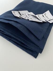 Tom Linen Lněná utěrka Navy Washed Velikost: 50x50cm