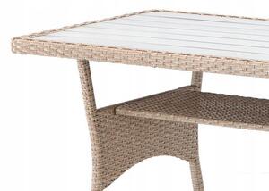 Set zahradního nábytku CESME hnědý ABI3517