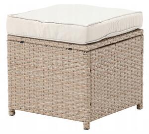 Set zahradního nábytku CESME hnědý ABI3517