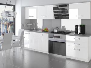 Kuchyňská linka Belini 180 cm bílý lesk s pracovní deskou Neptun Výrobce