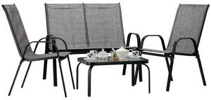 Set zahradního nábytku ZAFIRO šedý NEO9924