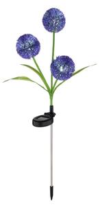 Globo 33599P - LED Solární svítidlo SOLAR 3xLED/0,06W/3V 5000K IP44 fialová