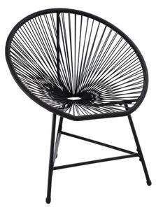 Set zahradního nábytku LUMIRA černý FAT3439