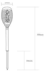 Globo 33535-2 - SADA 2x LED Solární lampa LED/0,1W/3V IP44