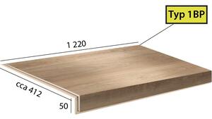 Vinylové schody Brased Easyline Step 1BP - 8201 Topol kávový