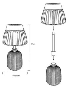 Globo 36536A - LED Solární lampa 10xLED/0,06W/3V IP44