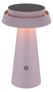 Globo 36624P - LED Stmívatelná solární dotyková lampa LED/4W/3,7W IP54 růžová