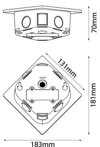 Globo 36494 - LED Solární svítidlo LED/0,5W/3,2V IP54