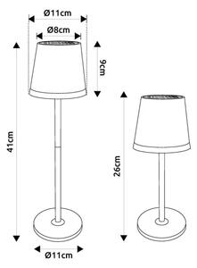 Globo 36637GM - LED Solární svítidlo LED/0,6W/3V 3000K IP44 zlatá