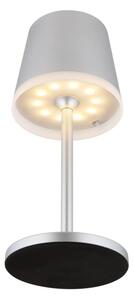 Globo 36637SM - LED Solární svítidlo LED/0,6W/3V 3000K IP44 matný chrom