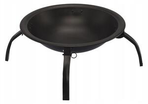 Zahradní ohniště MAXE černé BBQ5344