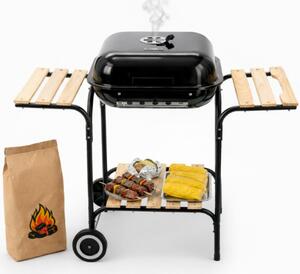 Zahradní gril CRAVE černý / hnědý BBQ0155
