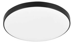 Trio Leuchten R67851102 SPICA - Stropní svítidlo do koupelny v černé barvě, LED 18W, 4000K, Ø 27cm (Stropní kulaté svítidlo do koupelny s krytím IP44)