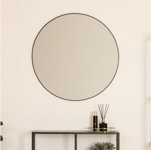 Atmosphera - Nástěnné zrcadlo ALICE pr. 76 cm černá