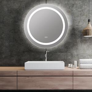 Smartzrcadla Koupelnové zrcadlo kulaté S-2611 s LED podsvícením Ø 70 cm