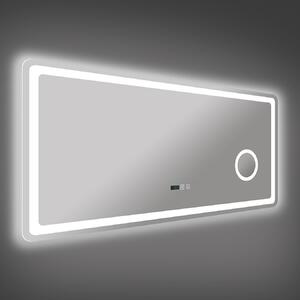 Smartzrcadla Koupelnové zrcadlo S-3612 s LED podsvícením a příslušenstvím 120 × 60 cm
