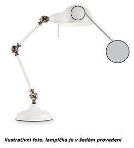 ILUX 145204 Stolní lampa Ideal Lux Truman TL1 145204 šedá - IDEALLUX