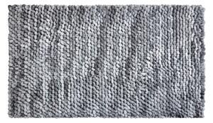 LineaDue PUNTO - Koupelnová předložka stříbrná šedá Rozměr: 70x120 cm