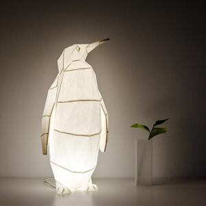 Papírová origami lampa velký tučňák Owl paperlamps Barva: Bílá