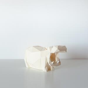 Papírová origami lampa hroch Owl paperlamps Barva: Bílá