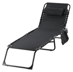 Lehátko LINEAR černé LEZ2777