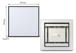 Brilagi - LED Stropní svítidlo SLIMFRAME LED/58W/230V 60x60 cm černá