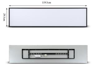 Brilagi - LED Stropní svítidlo SLIMFRAME LED/58W/230V 120x30 cm černá