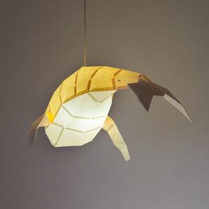 Papírová origami lampa keporkak Owl paperlamps Barva: Bílá