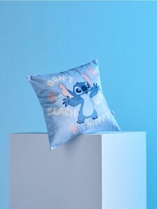 Sinsay - Povlak na polštář Stitch - modrá