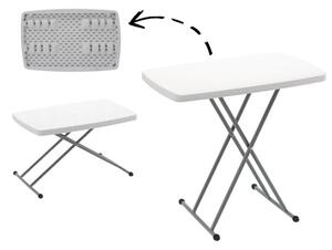 Zahradní stůl COMPACT bílý ZUM9613