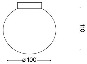 Ideal Lux - LED Nástěnné svítidlo MAPA 1xG9/3W/230V pr. 10 cm bílá