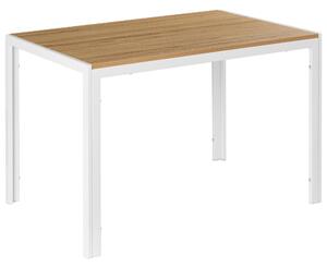 Jídelní stůl MANN Hnědá/Bílá 120 cm 80 cm