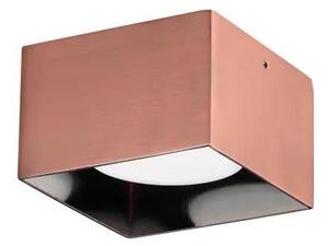 Ideal Lux - LED Bodové svítidlo SPIKE 1xGX53/9W/230V 10x10 cm měď
