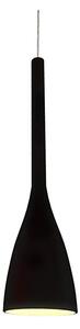 Ideal Lux - Lustr na lanku FLUT 1xE27/60W/230V pr. 14,5 cm černá