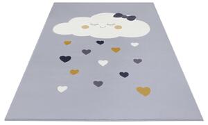 Hanse Home Collection koberce Dětský koberec Adventures 104521 Grey ROZMĚR: 160x220 cm