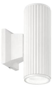 Ideal Lux - Venkovní nástěnné svítidlo BASE 2xGU10/28W/230V IP44 bílá