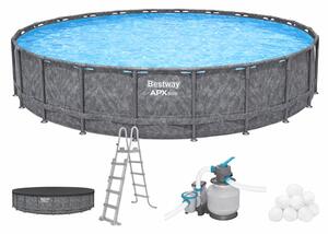 Bazén Bestway Steel Pro Max BES561JZ s příslušenstvím 671x132x671 cm