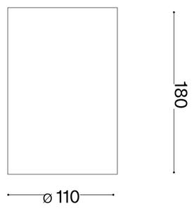 Ideal Lux - Nástěnné svítidlo FLASH 1xG9/40W/230V bílá