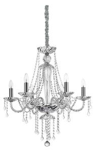 Ideal Lux - Křišťálový lustr na řetězu AMADEUS 6xE14/40W/230V pr. 67 cm čirá