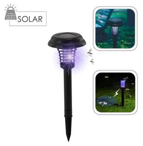 Zahradní solární lampa s UV lapačem hmyzu proti komárům KYLORA SOL6117