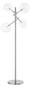 Ideal Lux - LED Stojací lampa EQUINOXE 4xG4/2W/230V chrom/čirá