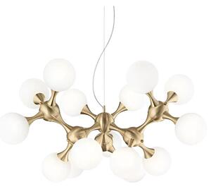 Ideal Lux - Lustr na lanku NODI 15xE14/28W/230V mosaz
