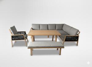 Set zahradního nábytku OTTAWA béžový ALM8154