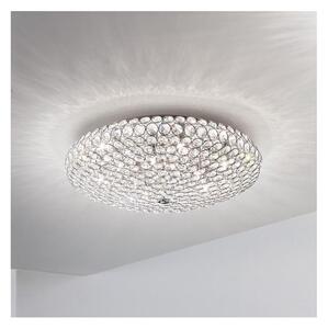 Ideal Lux - LED Křišťálové stropní svítidlo KING 5xG9/3W/230V pr. 38 cm chrom