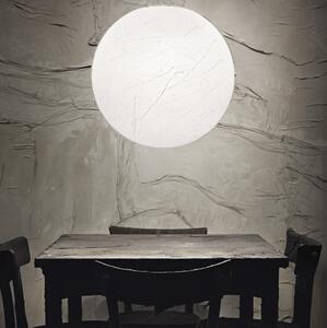 Ideal Lux - Lustr na lanku CARTA 1xE27/25W/230V pr. 50 cm bílá
