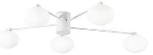 Ideal Lux - LED Přisazený lustr HERMES 5xG9/3W/230V pr. 90 cm bílá