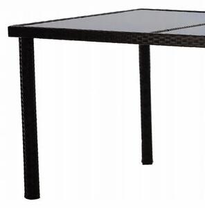 Set zahradního nábytku TERRANO hnědý ABI3654